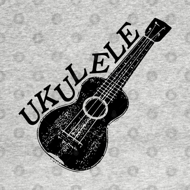 Ukulele Typography by Braznyc